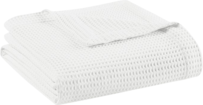 Beautyrest Waffle Weave Cotton Blanket - On Sale - Bed Bath