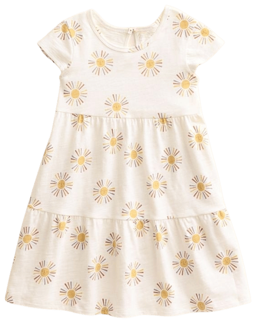 Little Co. By Lauren Conrad Sz 6 Tiered Desert Print Dress