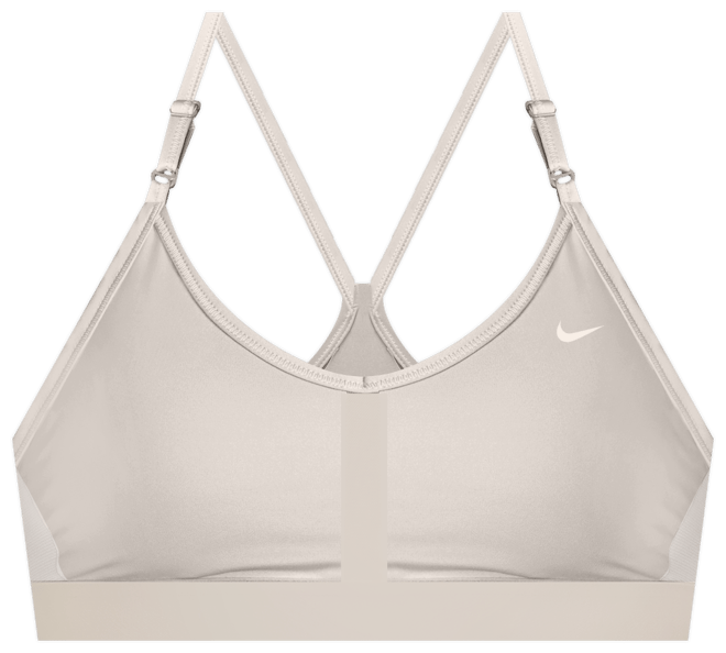 Nike Indy Gepolsterter Sport-BH mit leichtem Halt und V-Ausschnitt für Damen