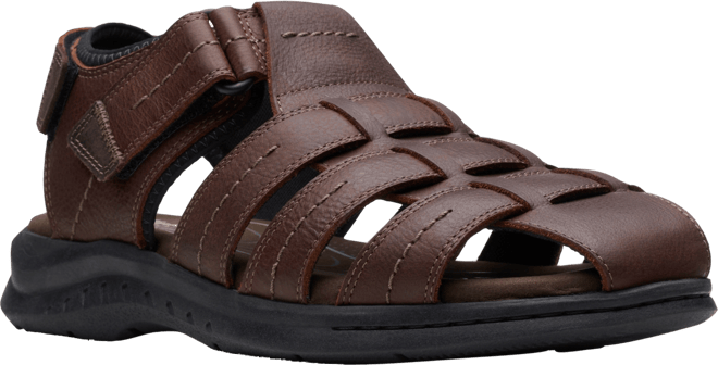 Men's Walkford Fish Tumbled Leather Sandals