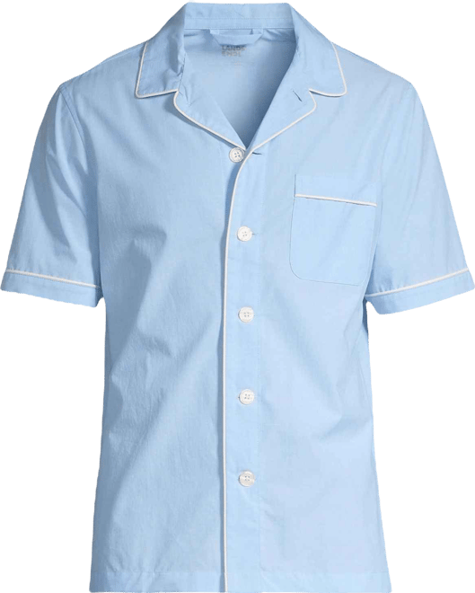 Men's Short Sleeve Essential Pajama Shirt