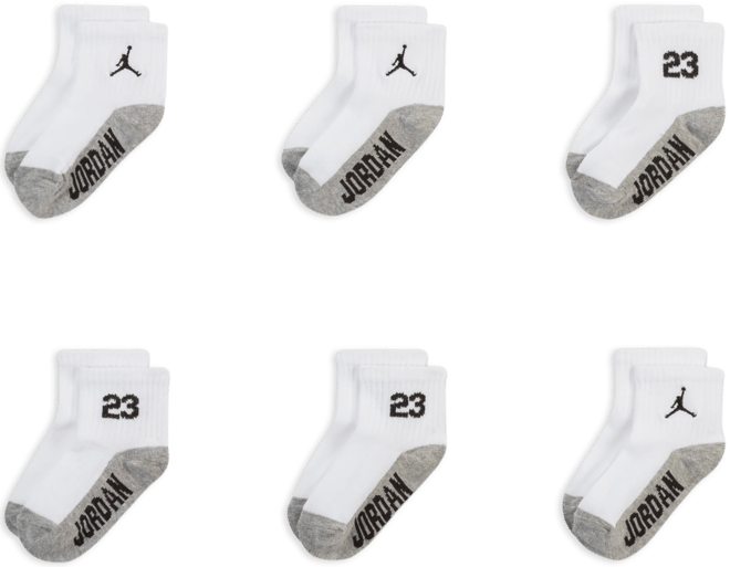 Jordan Baby Infant Socks (6 Pairs)