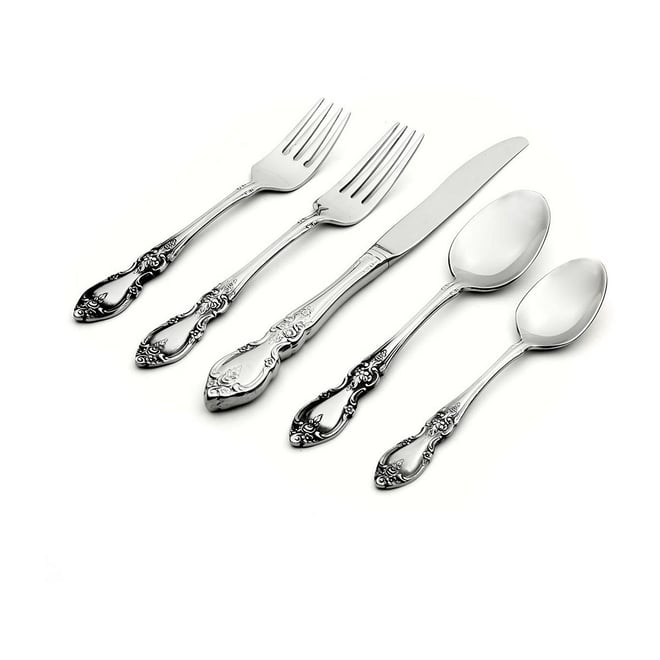 Oneida Louisiana 45-pc. 18/10 Stainless Steel Flatware Set, Color