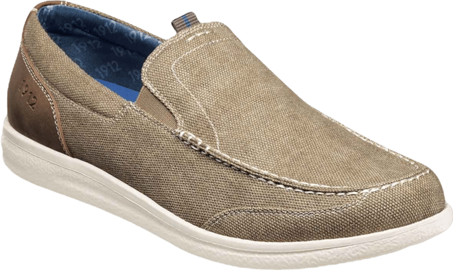 Men's Brewski Canvas Venetian Moc Toe Shoes