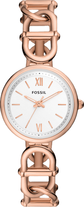 Women's Carlie Three-Hand Rose Gold-Tone Stainless Steel Watch, 30mm