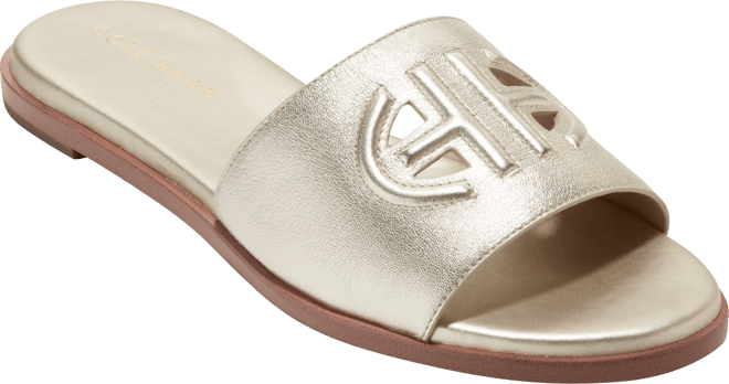 Cole Haan Women's Flynn Logo Slide Sandals - Macy's