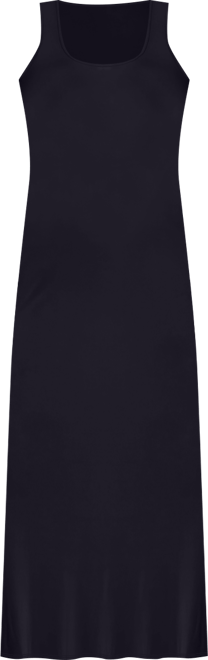 Women's Relaxed Fit Sleeveless Tunic Dress with Pockets