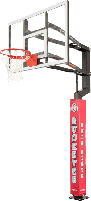 Goalsetter Ohio State Buckeyes Basketball Pole Pad