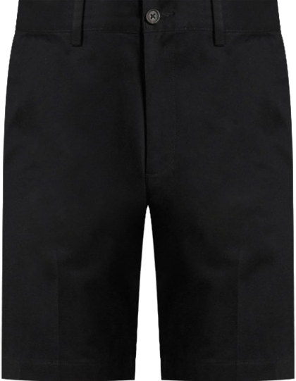 Men's No Iron 9" Comfort Waist Plain Front Chino Short