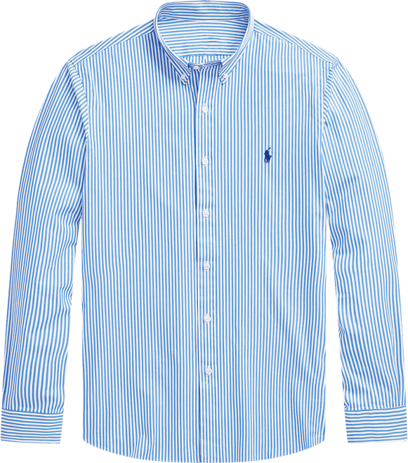 Polo Ralph Lauren Men's Classic Fit Striped Stretch Poplin Shirt
