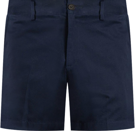 Men's No Iron 6" Comfort Waist Plain Front Chino Short