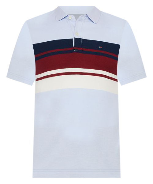 Tommy hilfiger chest outlet stripe polo