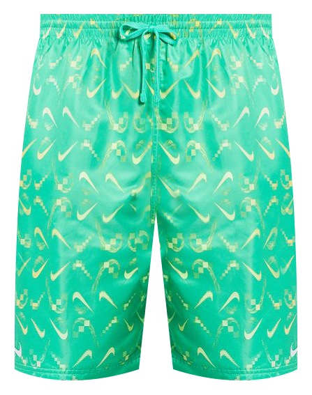 Big & Tall Nike Digi Swoosh Ombre 9 Swim Trunks