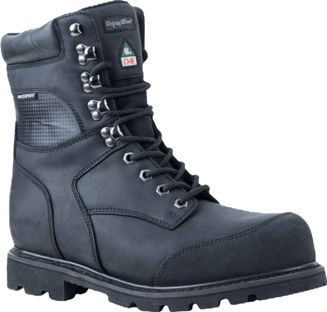 Men's Platinum Leather Insulated Boots