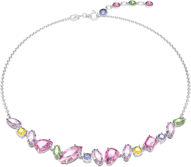 Crystal Mixed Cuts Gema Necklace