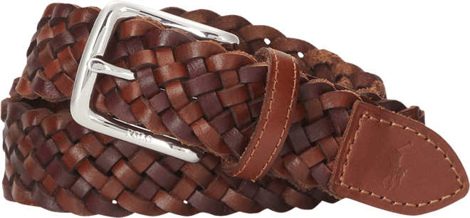 ベルト RALPH LAUREN Braided Leather Belt Braided Vachetta Leather Belt | Ralph Lauren