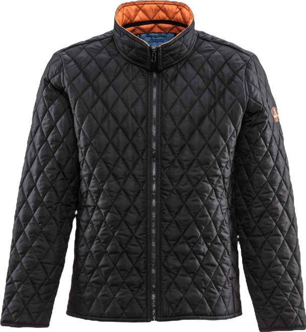 Men's Lightweight Diamond Quilted Jacket Versatile Fall Jacket, Warm Layered Outerwear