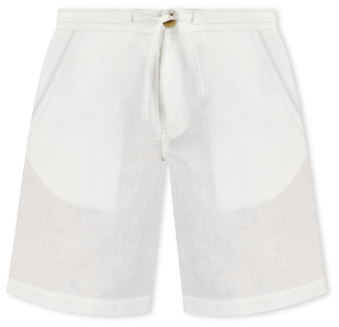 Men's 100% Linen Drawstring Shorts, Created for Macy's