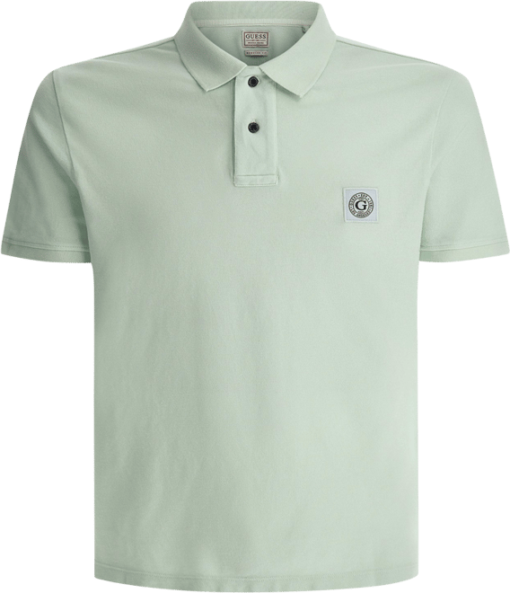 Men's Washed Polo Shirt