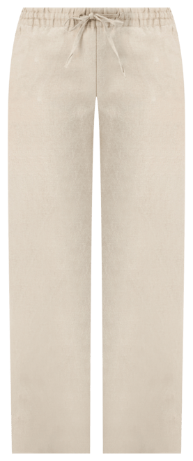 Petite 100% Linen Drawstring Pants, Created for Macy's