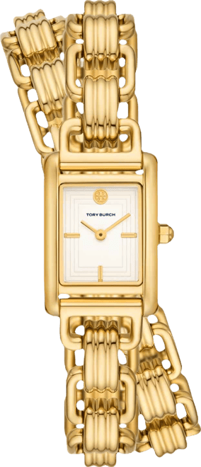 Women's The Eleanor 3-in-1 Gold-Tone Stainless Steel Bracelet Watch 19mm