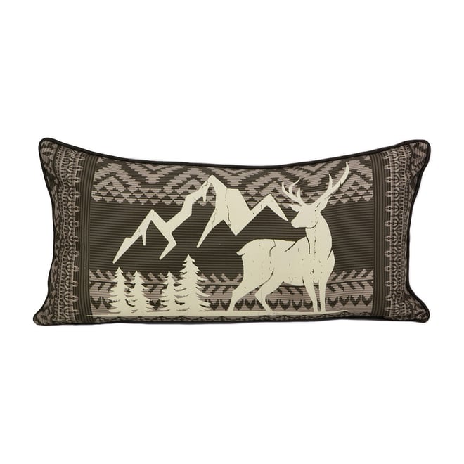 Your Lifestyle By Donna Sharp Forest Weave Deer Rectangular Throw