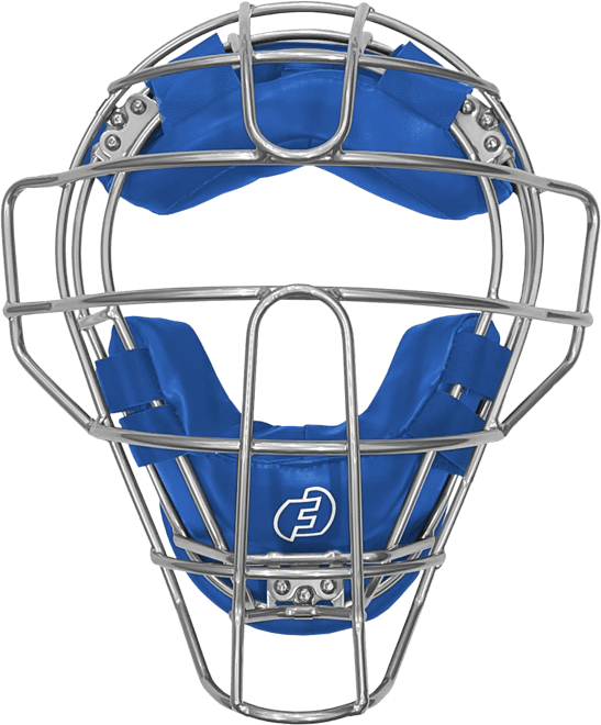 Masque De Baseball Force3 Style Hockey - Attrapeur/Defense - Bleu Marine - ADULTE NEUF