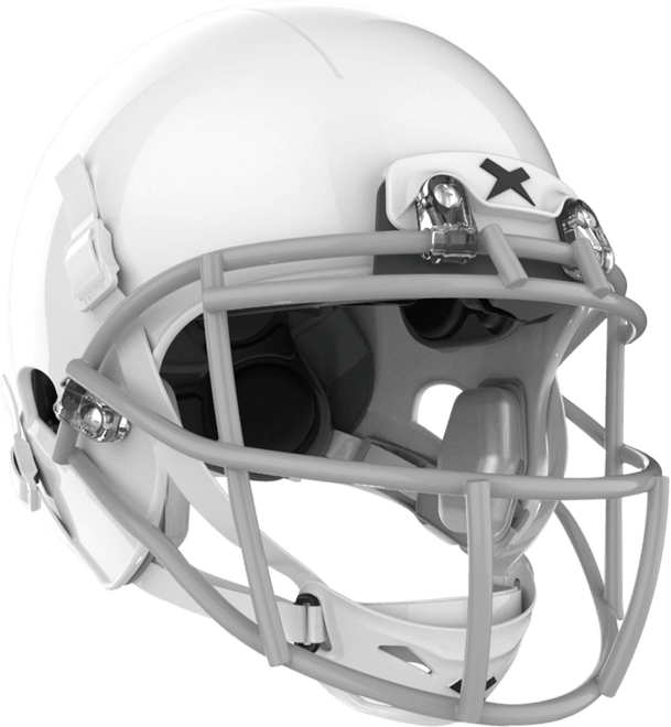 White Lux/Iridescent Max AirFlow Football Mouthguard