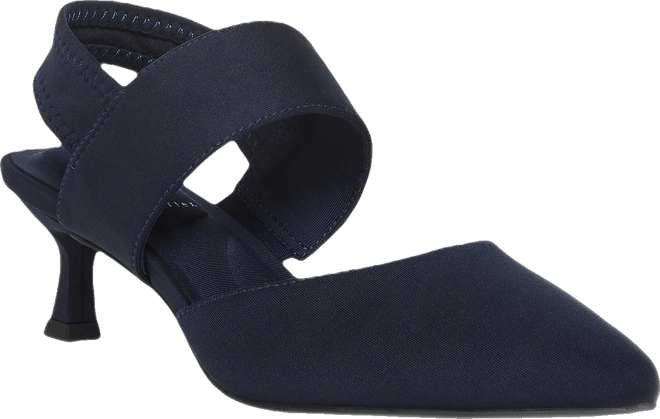 Women's Intime Stretch Kitten Heel Dress Pumps