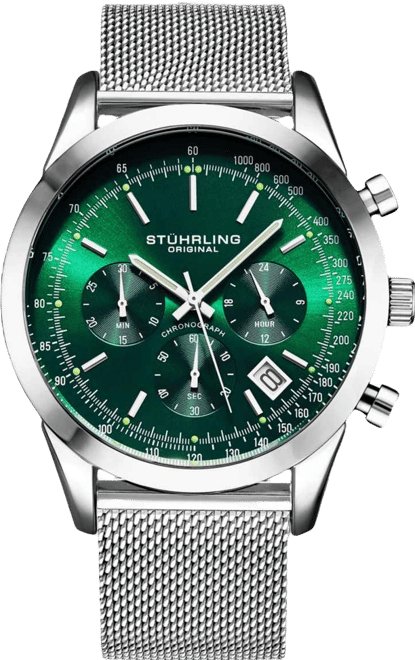 Stuhrling Rialto 3975.9 Men s Chronograph Watch – Quartz Movement