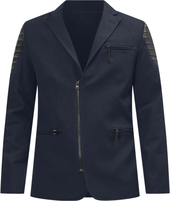 Men's Modern Shoulder Detail Sports Coat
