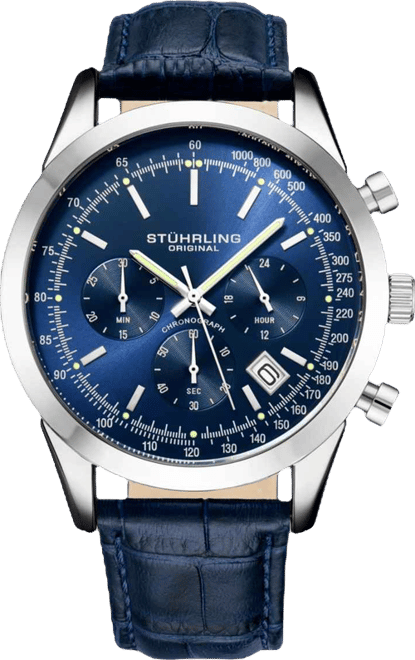 Stuhrling Rialto 3975L Men s Chronograph Watch – Quartz Movement