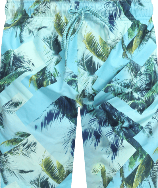 Men's 8" Mesh Lined Swim Trunks, up to Size 2XL