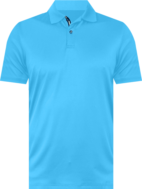 Men's Regular Fit Solid Performance Polo Shirt