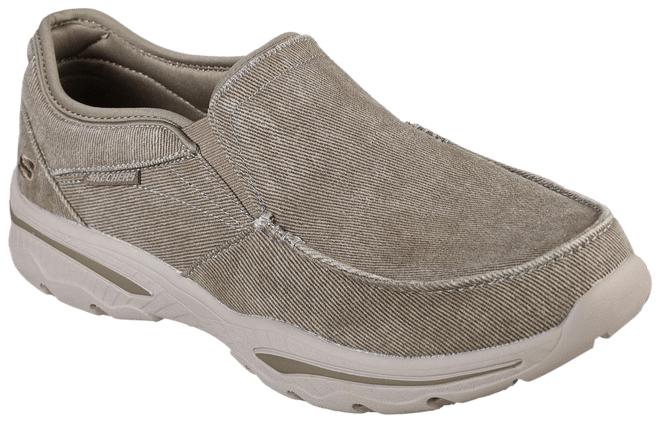 Skechers Mens Creston Slip On Shoe Color Taupe JCPenney
