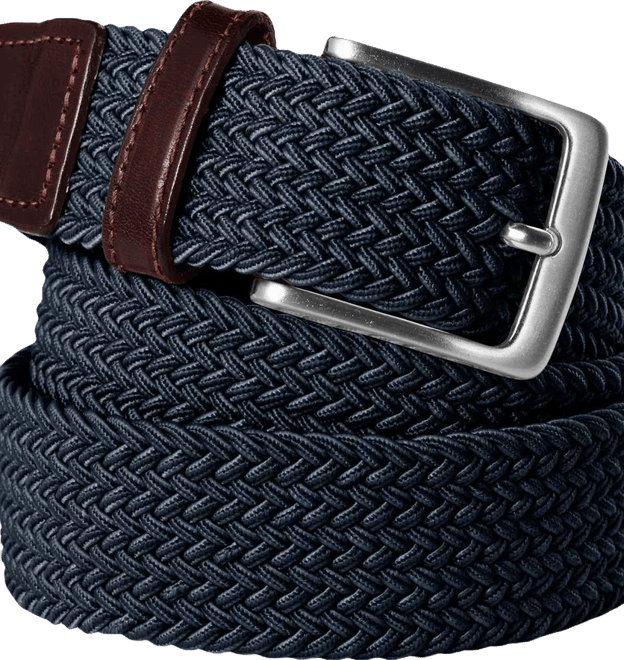 Men's Elastic Braid Belt