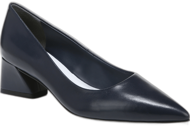 Franco Sarto Women s Racer Pointed Toe Block Heel Pumps Macy s