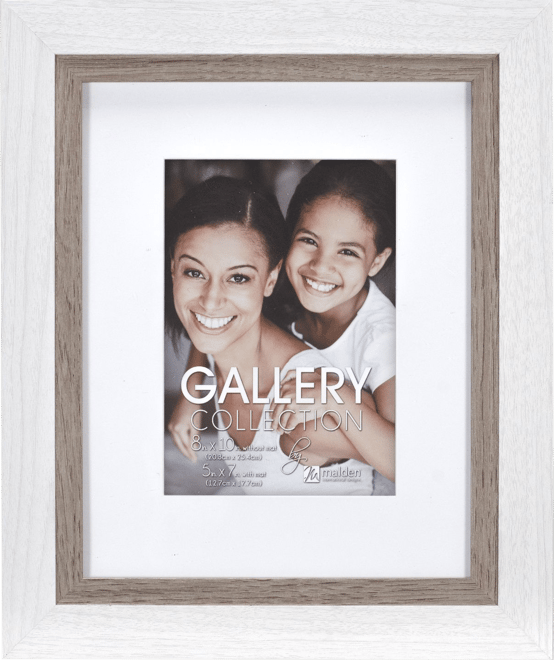 Malden Family Frame with Mat Black