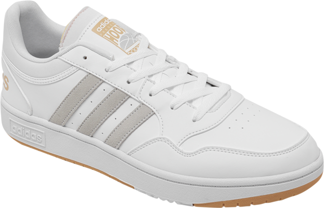 adidas Men's Hoops 3.0 Low Classic Vintage-Like Casual Sneakers