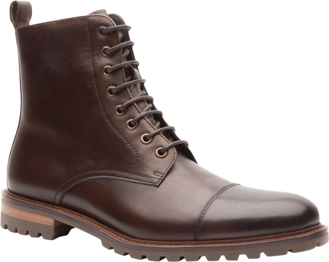 Men's Bryan Boot Casual Cap Toe Lace-Up Boots