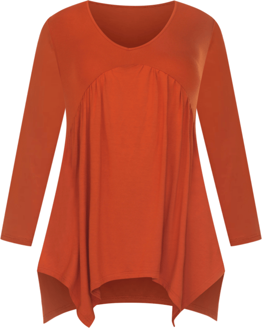 Women's Empire Waist Tunic Top