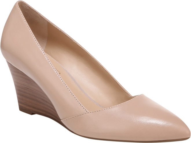 Franco sarto fenway leather best sale wedge pump