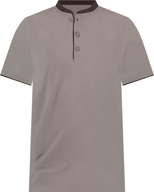 Men's Short Sleeve Henley T-Shirt
