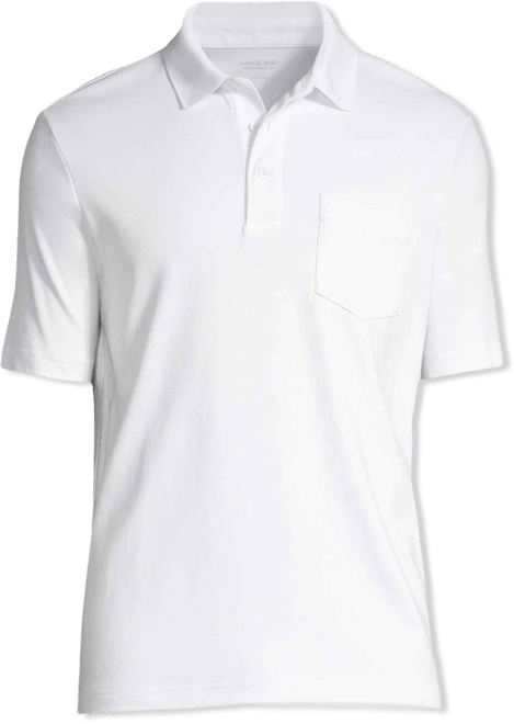 Men's Short Sleeve Cotton Supima Polo Shirt with Pocket