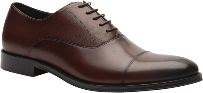 Men's McNeil Oxford Dress Lace-Up Cap Toe Leather Shoes