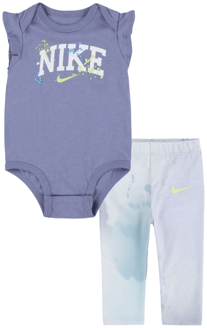 Baby Girl Nike Just DIY It Bodysuit & Leggings Set