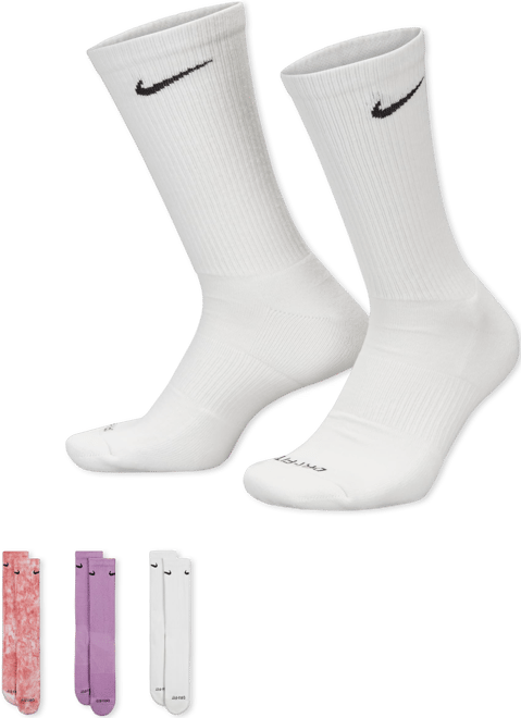 Nike Everyday Plus Cushioned Crew Socks (3 Pairs)