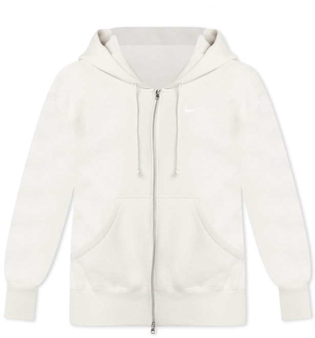Nike Sportswear Phoenix Fleece Felpa oversize con cappuccio e zip a tutta lunghezza – Donna