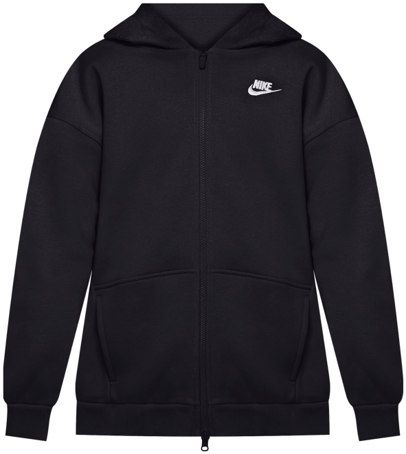 Nike Sportswear Club Fleece Older Kids' Oversized Full-Zip Hoodie