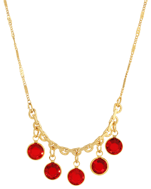 Crystal Shaky Bib Necklace